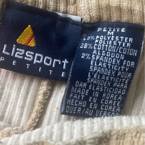 Vintage Lizsport Velvet Corduroy Track Suit - Picture 8 of 10